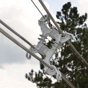 Espaciador Poligonal con Garras – 15 kV – ECR