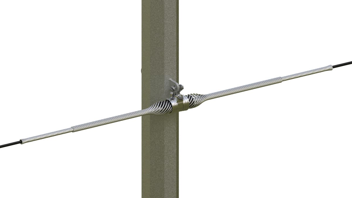 Suspensión dieléctrica FIBERLIGN® con acoplamiento Y-Clevis