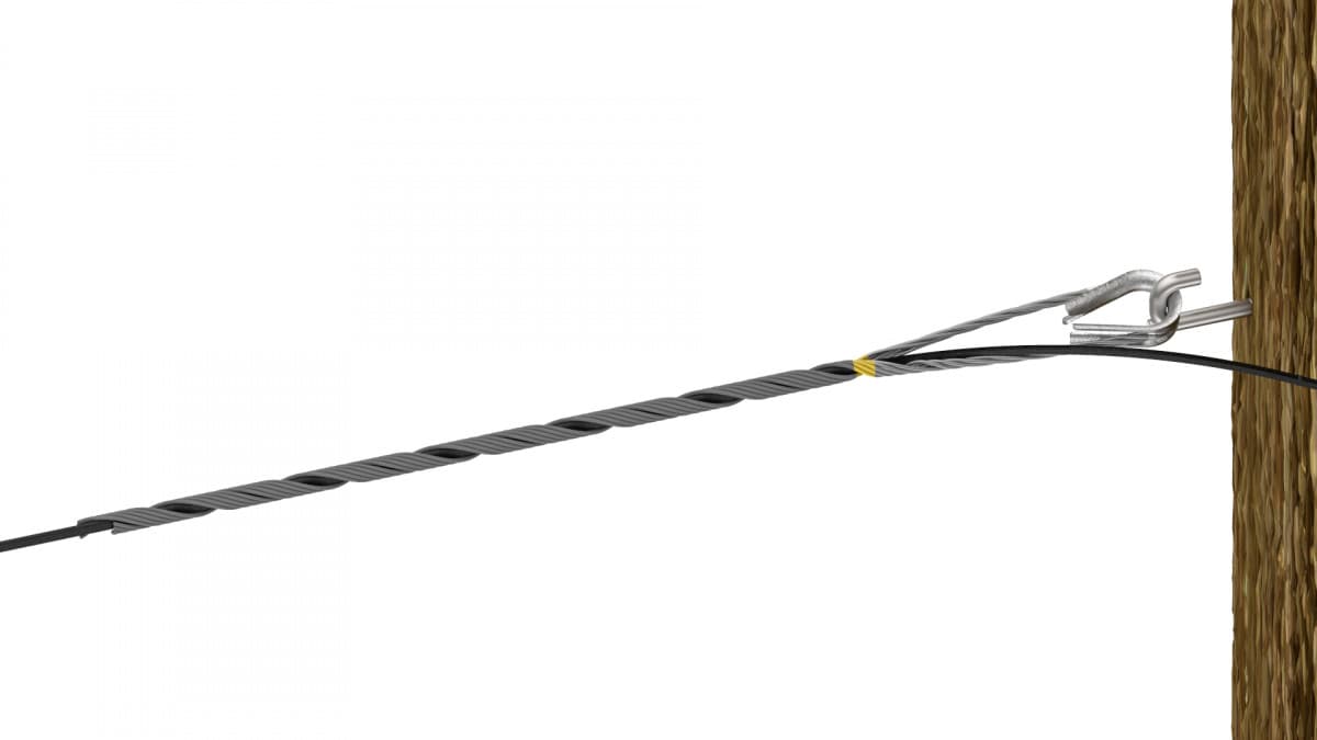 FIBERLIGN ADSS Drop Cable Dead-End para cables drop de fibra óptica