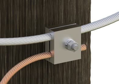 Abrazadera de puesta a tierra FIBERLIGN®