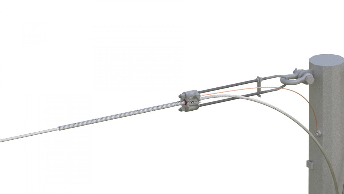 Anclaje terminal FIBERLIGN® U-Bolt para OPGW