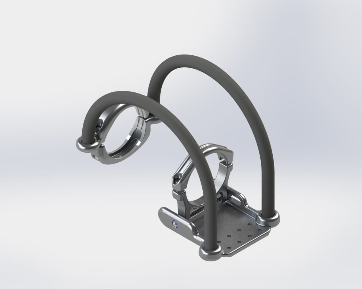 Conector de Expansión Recta con Terminal Plano para subestaciones EHV/UHV