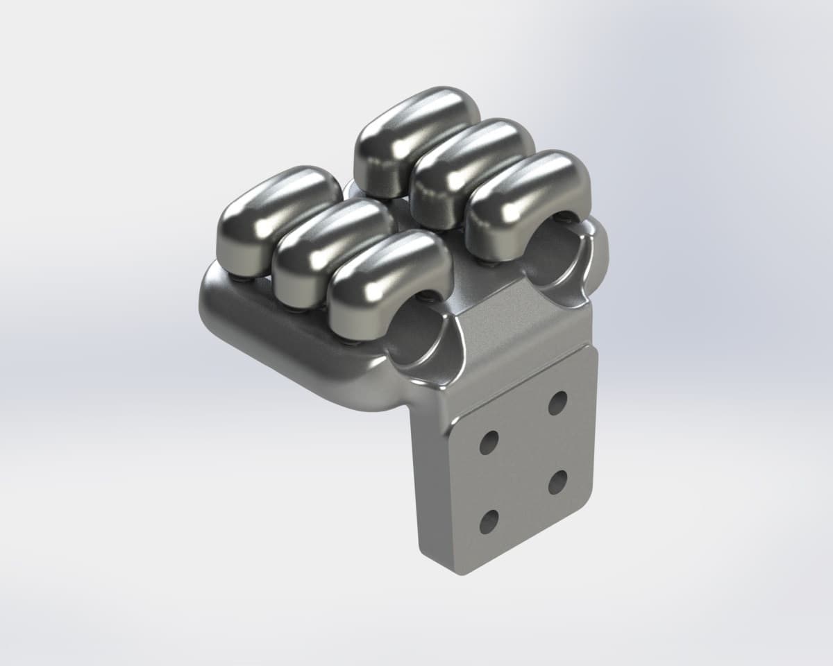 Conector de Terminal Plano 90°