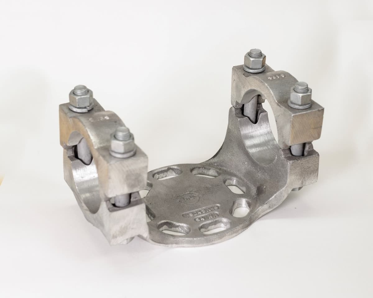 Soporte para barras de subestación