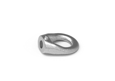 Tuerca de ojal oval galvanizada